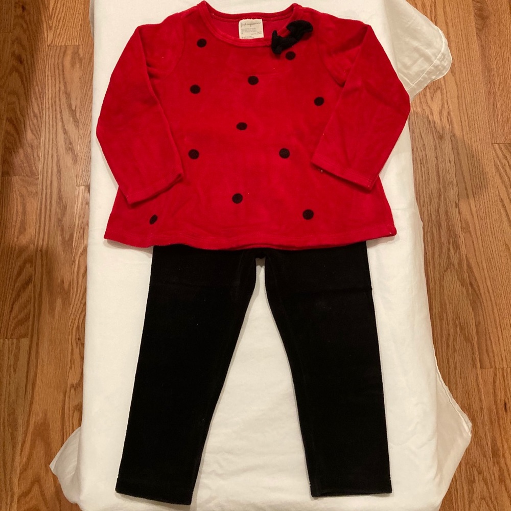 First Impressions Velour Top and Pants
